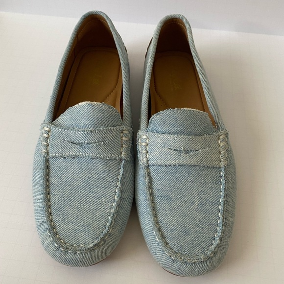 NWOB - Flag Ltd. - Blue Denim Loafers - Size 8.5 - Picture 7 of 7